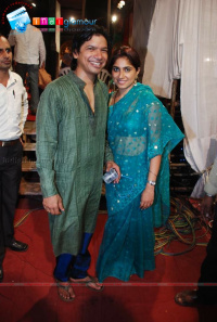 Shaan at Durga pooja photos